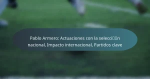 Pablo Armero: Actuaciones con la selección nacional, Impacto internacional, Partidos clave